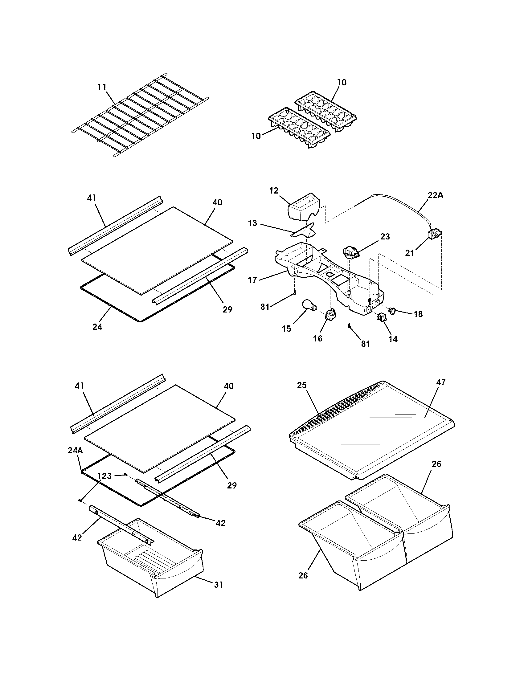 Shelves