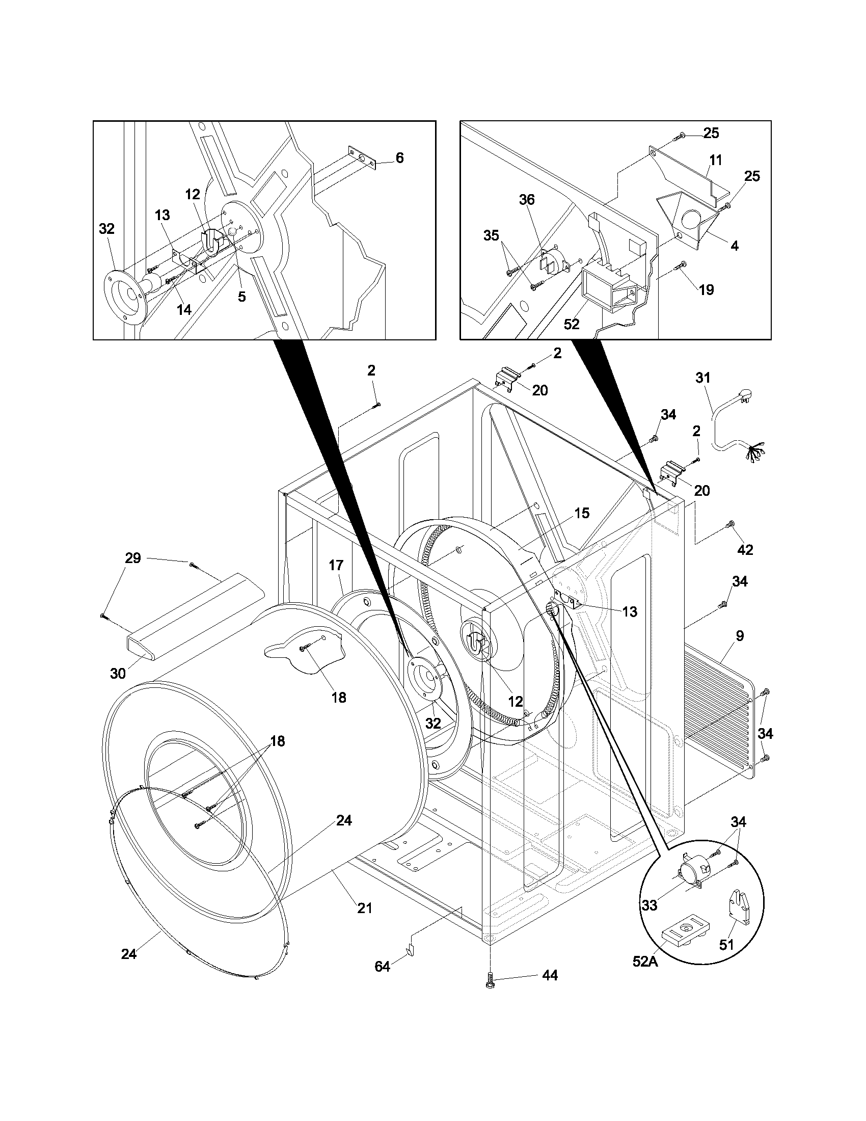 CABINET/DRUM