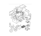 Kenmore 79046573400 body diagram