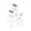 Kenmore 79032392400 maintop diagram