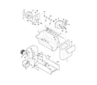 Frigidaire FRS26RBCW2 ice container diagram