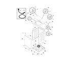 Frigidaire GSWS9331DS0 cabinet/top diagram