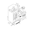 Frigidaire GLRT184TCB7 cabinet diagram