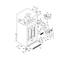 White-Westinghouse WRT21MP5AW7 cabinet diagram