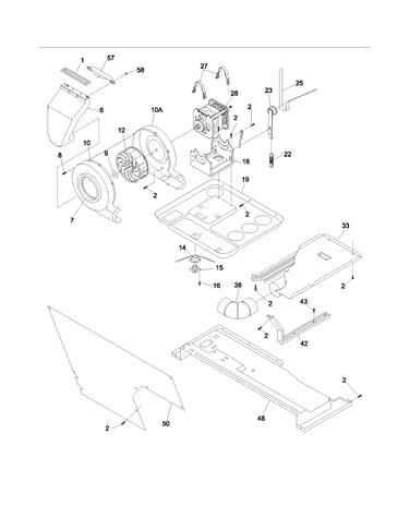 Motor/blower/belt