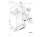 Frigidaire FRT18IS6CB1 cabinet diagram