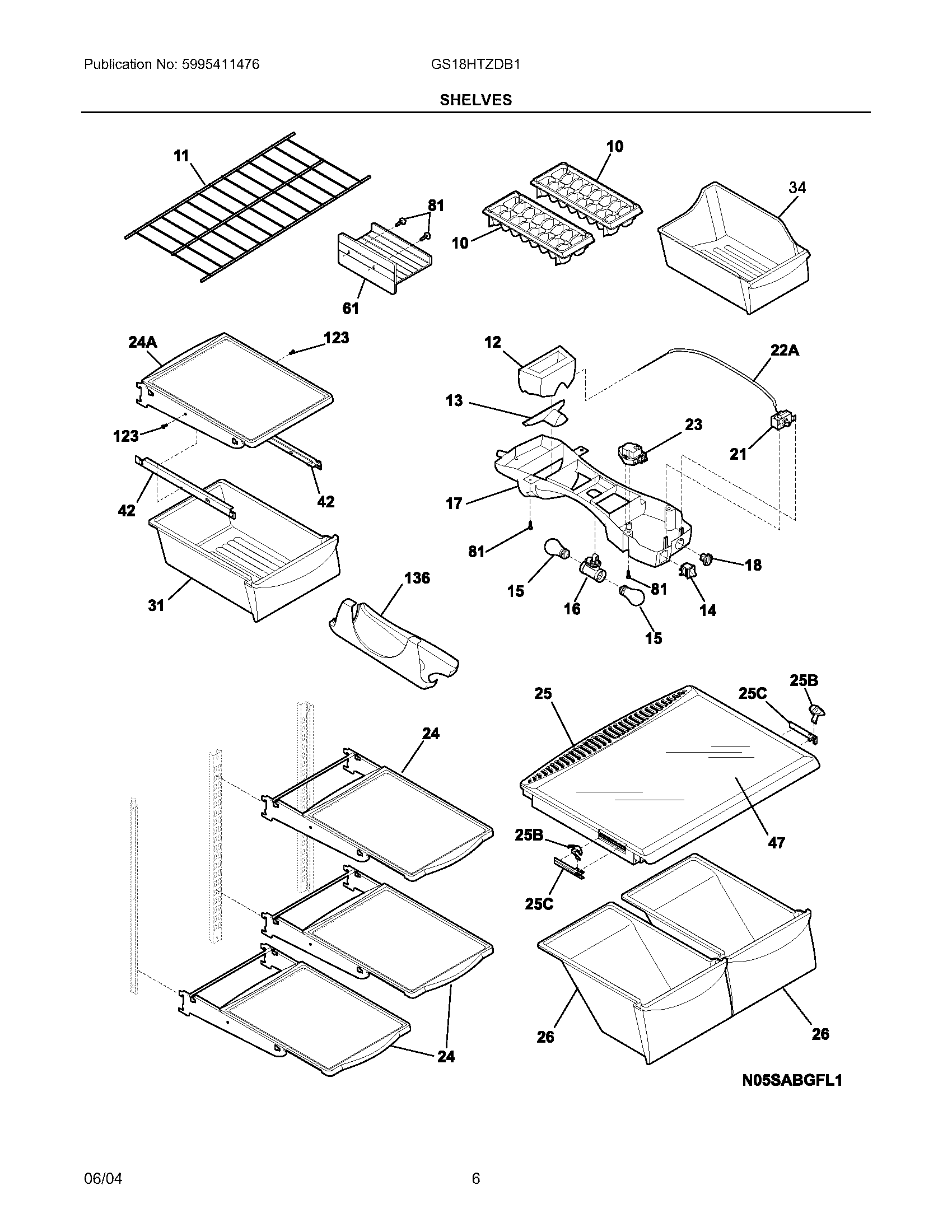 Shelves