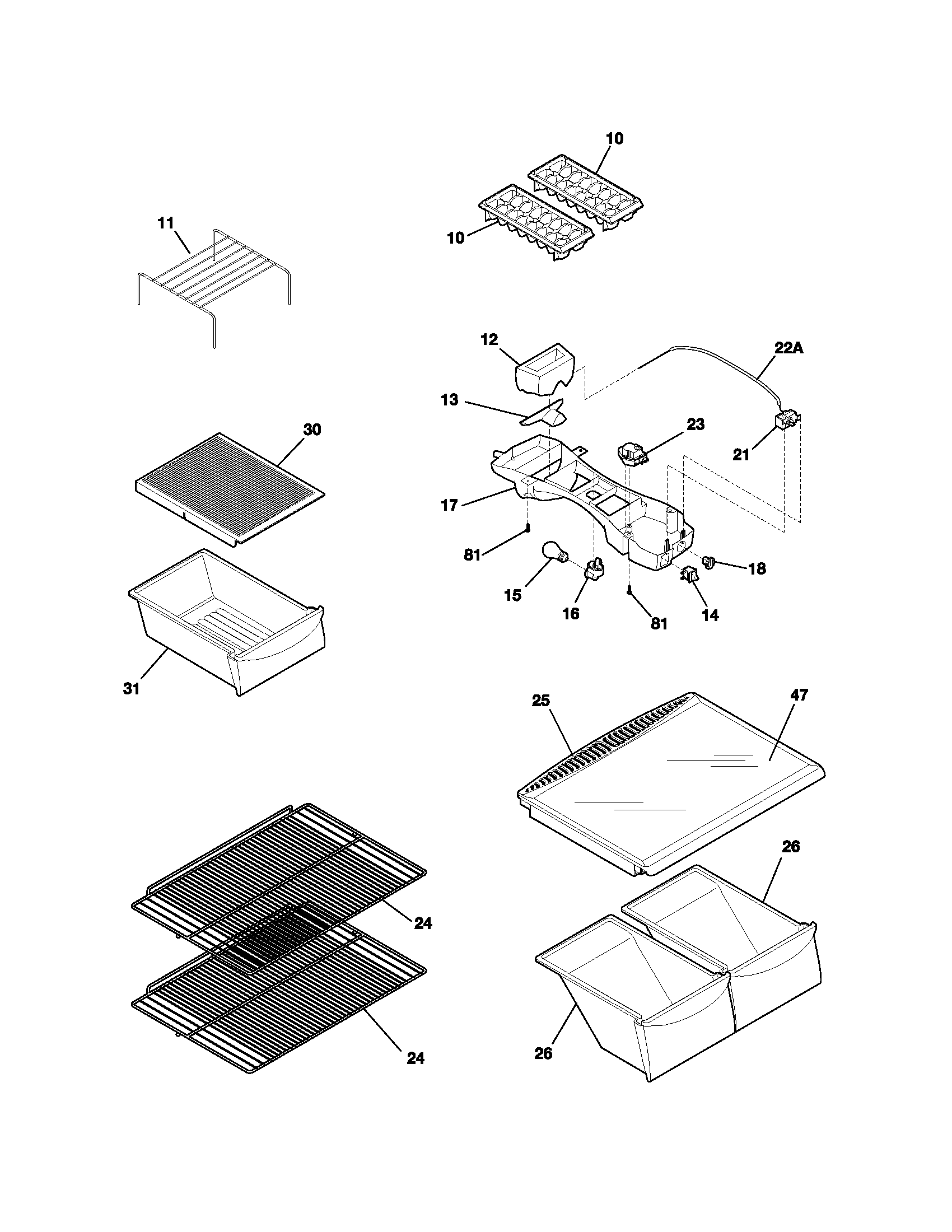 Shelves