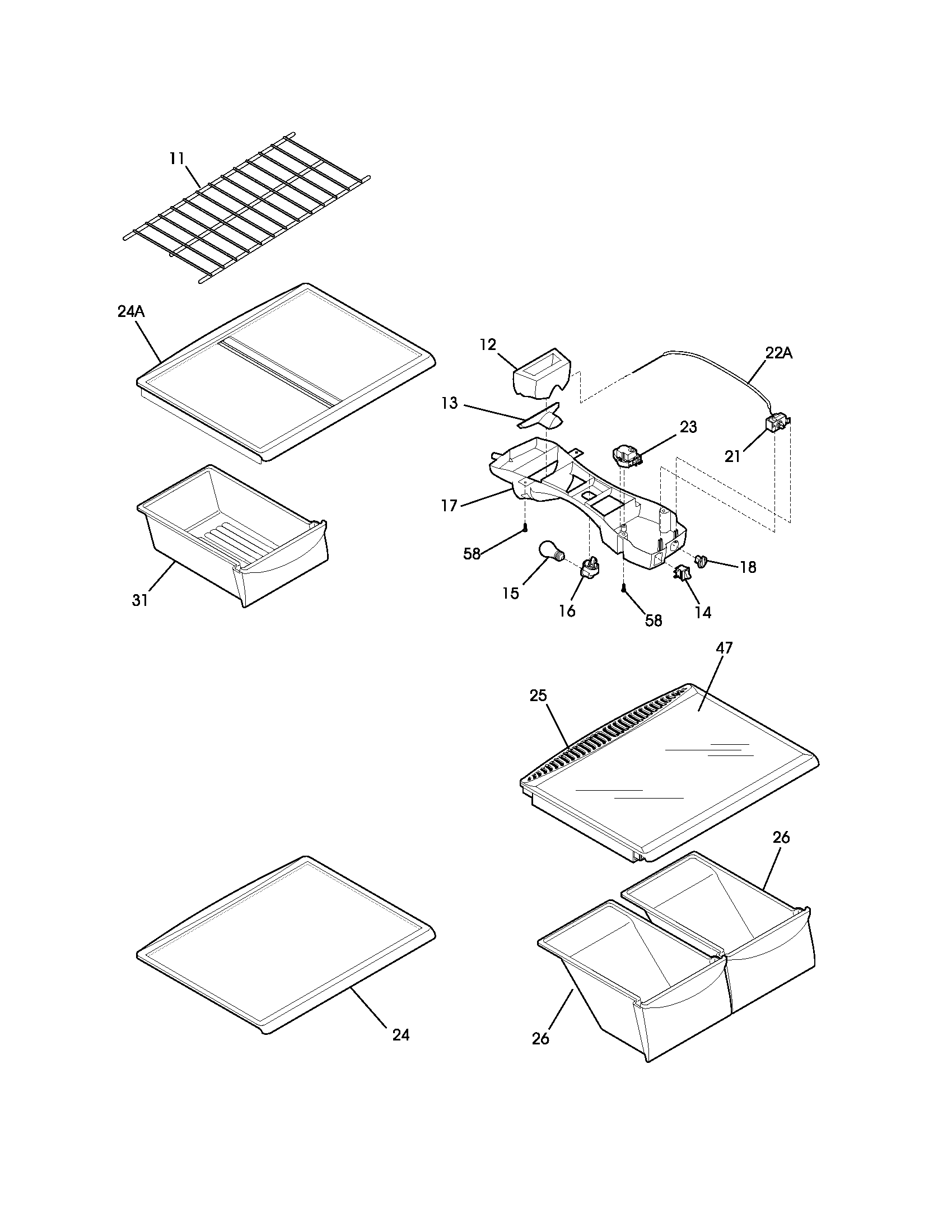 Shelves