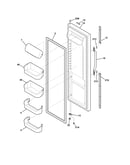 Refrigerator door