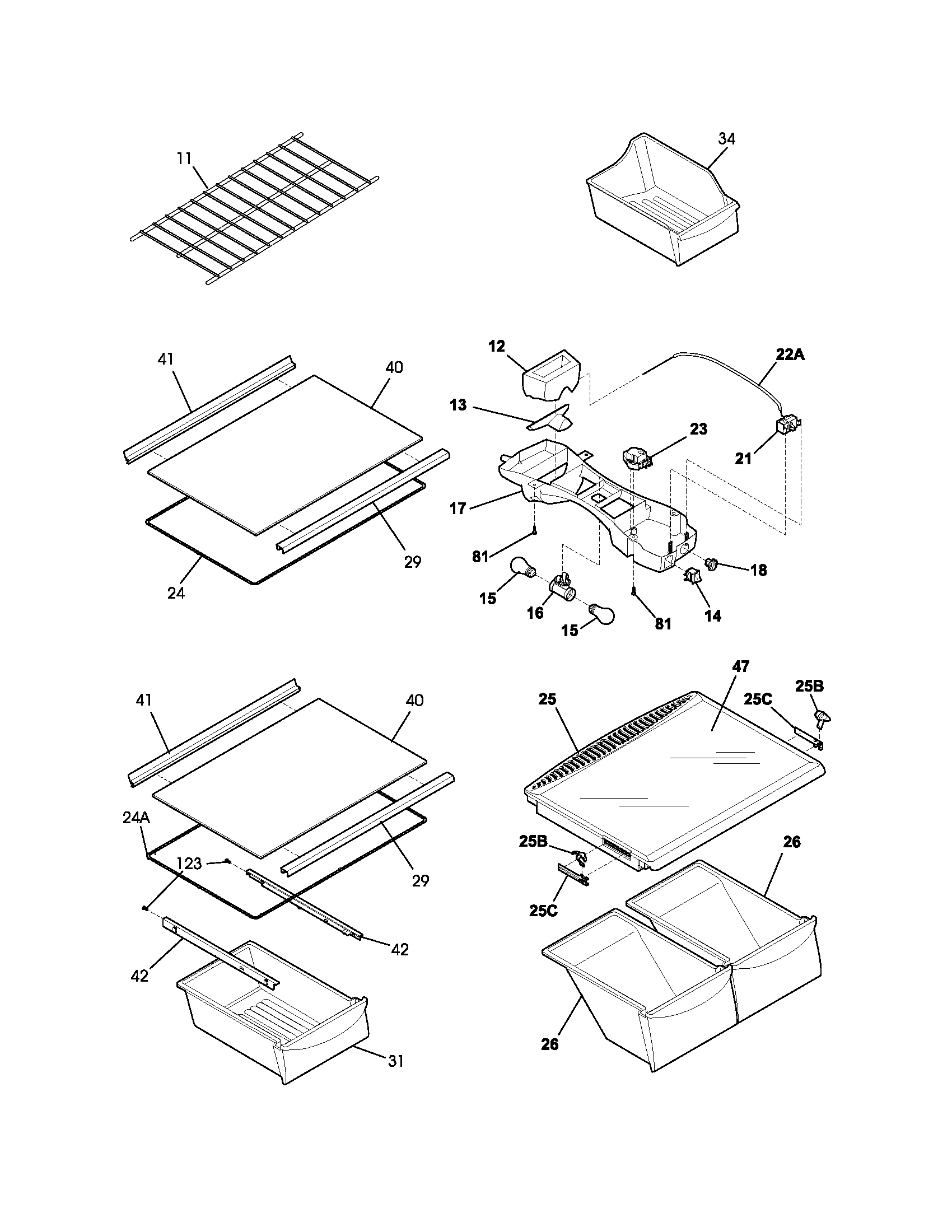 Shelves