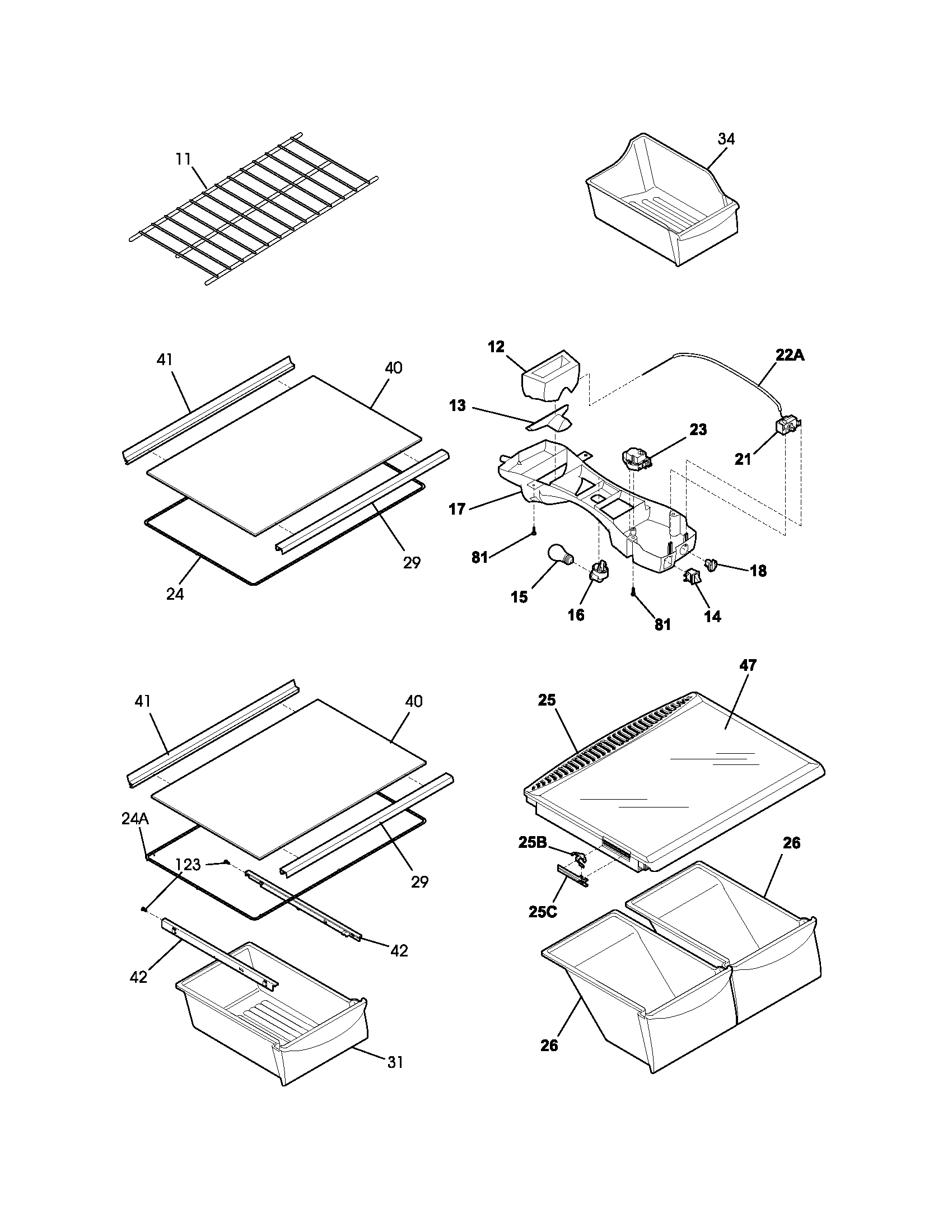 Shelves