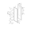 Frigidaire PLHS267ZDB0 refrigerator door diagram