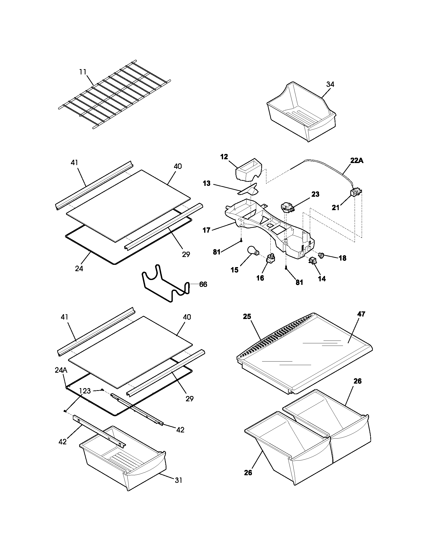 Shelves