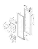 Refrigerator door