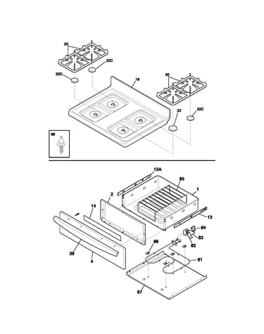Top/drawer