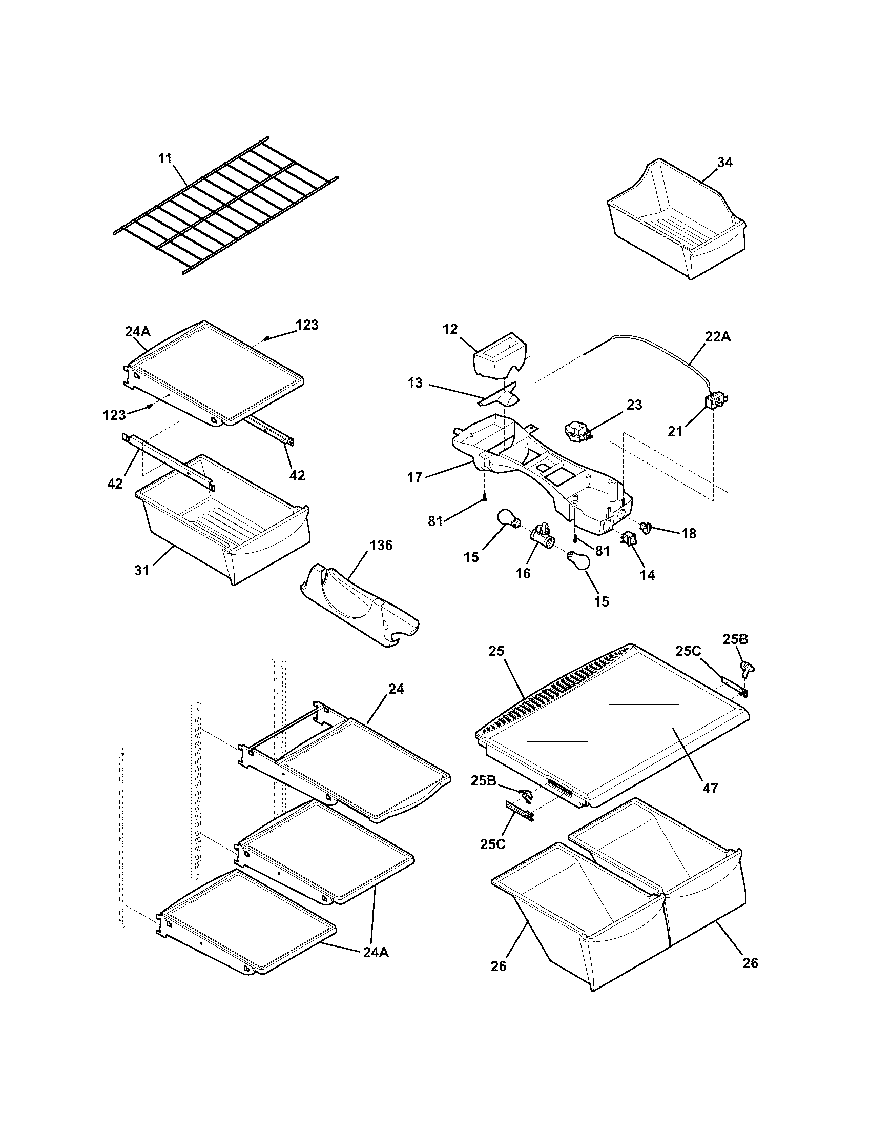 Shelves