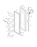 Refrigerator door