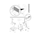 Frigidaire FFU20IC8CW3 system diagram