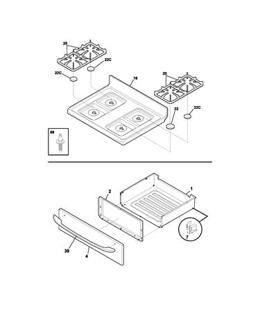 Top/drawer