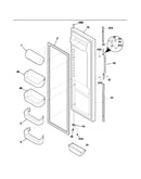 Refrigerator door