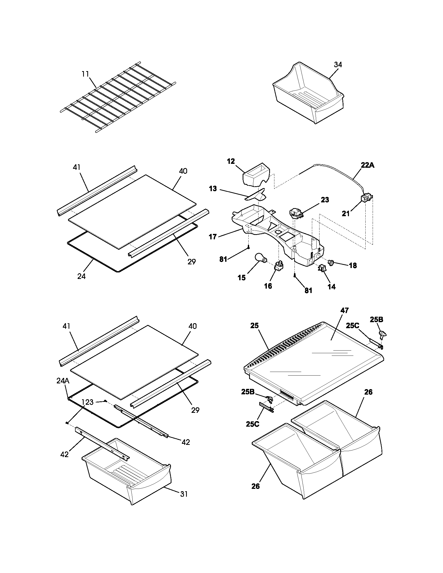 Shelves