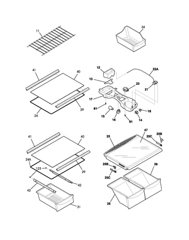 Shelves