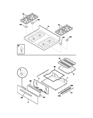 Top/drawer