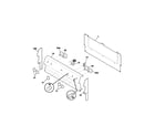 Frigidaire FEF312BSD backguard diagram