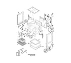 Frigidaire FEF312BSD body diagram