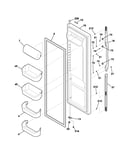 Refrigerator door