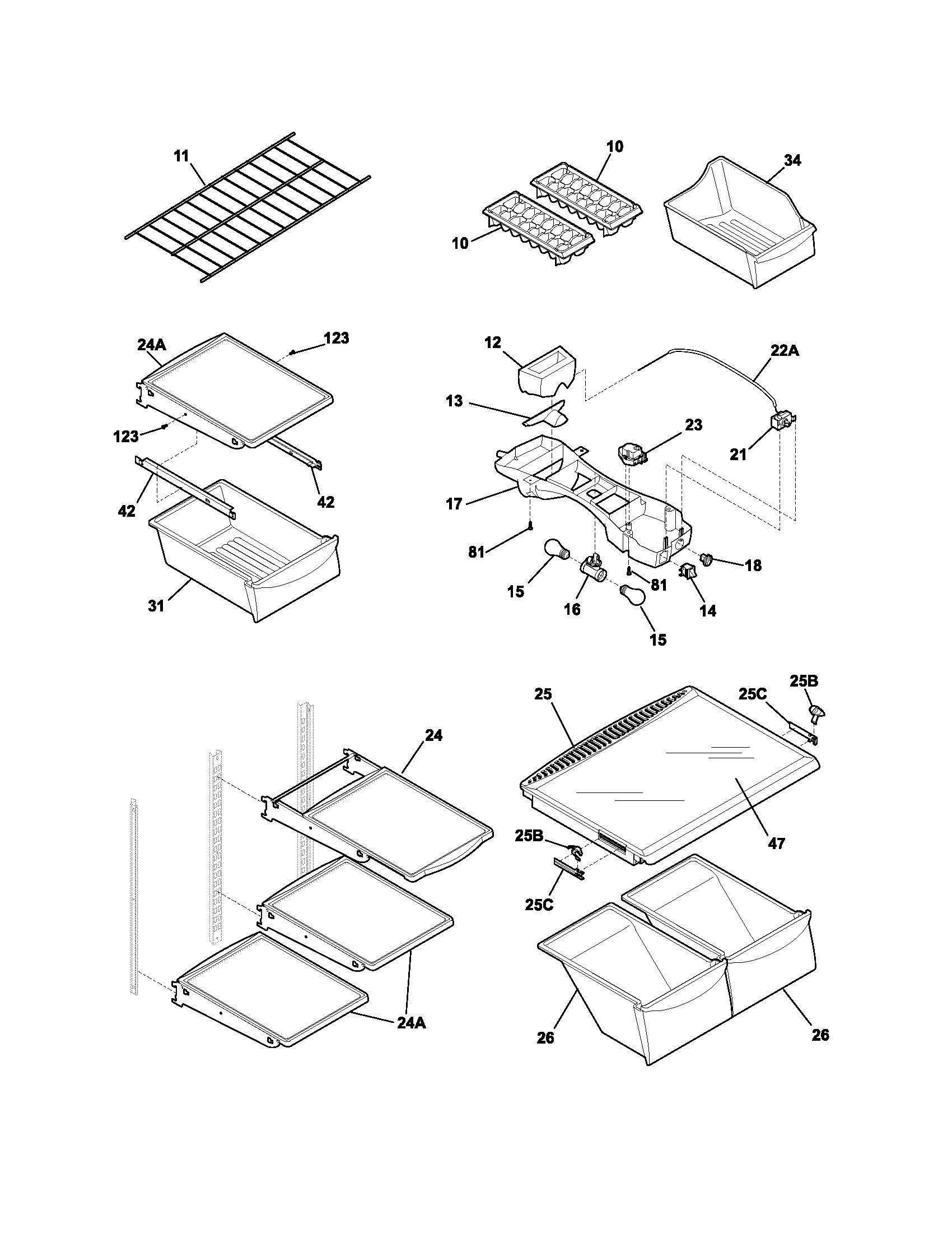 Shelves
