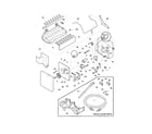 Frigidaire FRS23H5DSB1 ice maker diagram