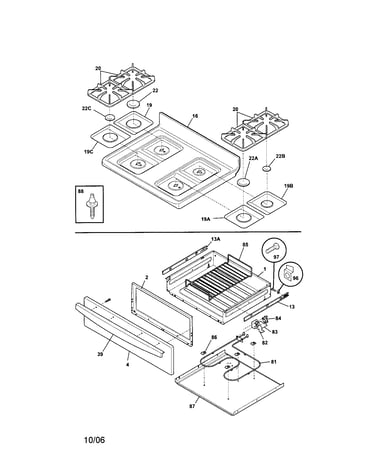 Top/drawer