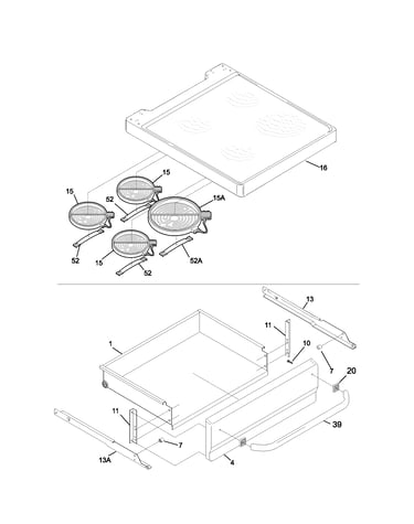 Top/drawer