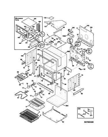 Oven body