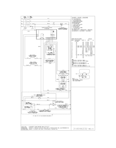Oven wiring diagram