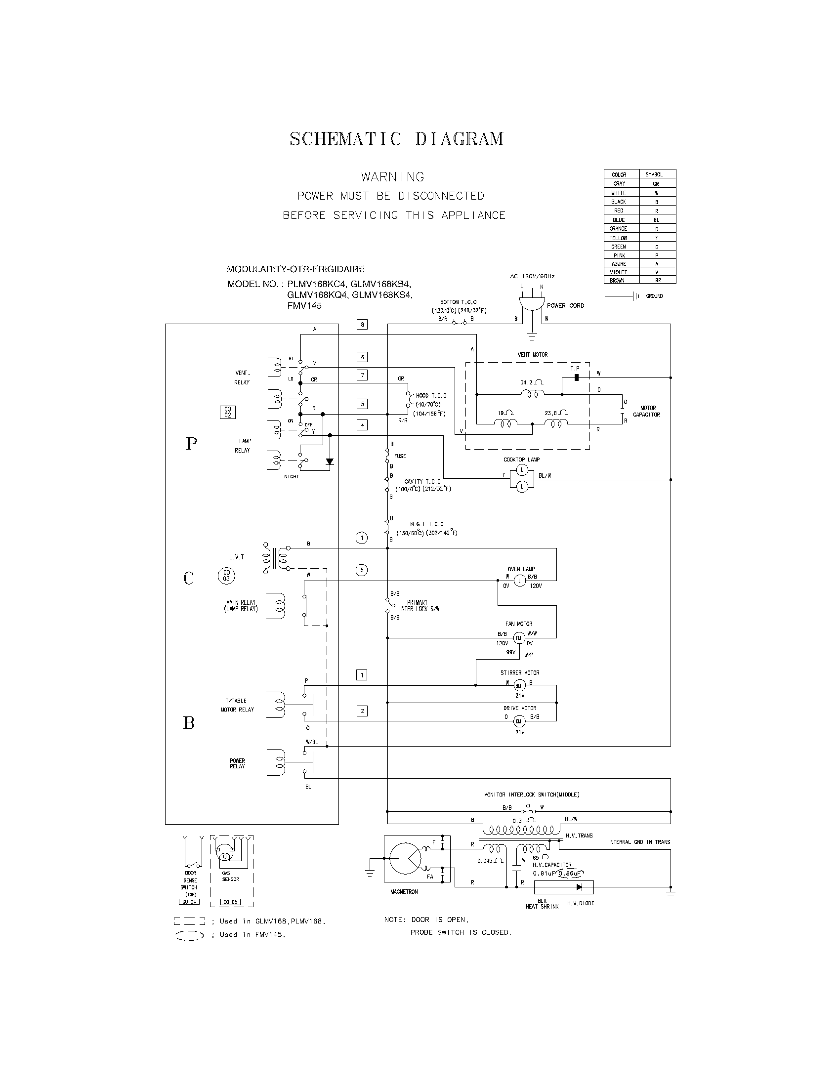 Wiring schematic