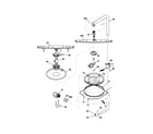 Frigidaire FDBB540DS0 motor & pump diagram