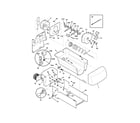 Kenmore 25356294405 ice container diagram