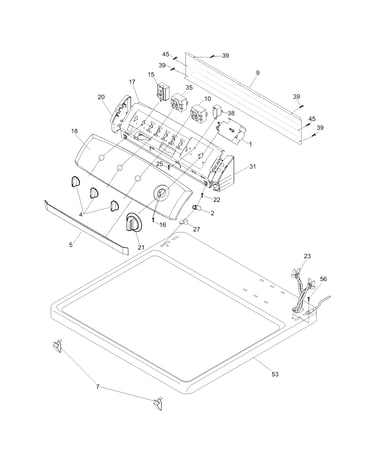 Controls/top panel