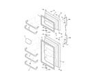 Frigidaire FRT17HB3CW2 door diagram