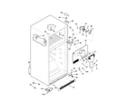 Frigidaire FRT17HB3CW2 cabinet diagram