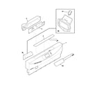 Frigidaire GLD3451RDQ0 control panel diagram