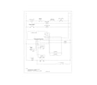 Frigidaire FEF364DWA wiring schematic diagram