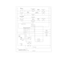 Frigidaire FEF380MXDCA wiring schematic diagram