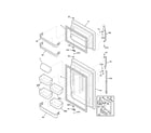 Kenmore 25376122400 door diagram