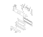 Frigidaire FGFL67DCA backguard diagram