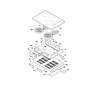 Kenmore 79042731401 maintop diagram