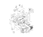 Kenmore Elite 79075503204 body diagram